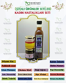 ŞİFALI ÜRÜNLER SETİ-20 (KADIN HASTALIKLARI SETİ)
