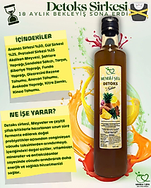 DETOKS SİRKESİ(500ml)