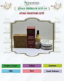 ŞİFALI ÜRÜNLER SETİ-14 (AYAK MANTARI SETİ)