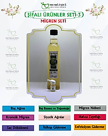 ŞİFALI ÜRÜNLER SETİ-3 (MİGREN SETİ)
