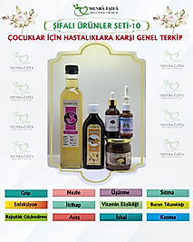 ŞİFALI ÜRÜNLER SETİ-10 (ÇOCUKLAR İÇİN GENEL TERKİP)