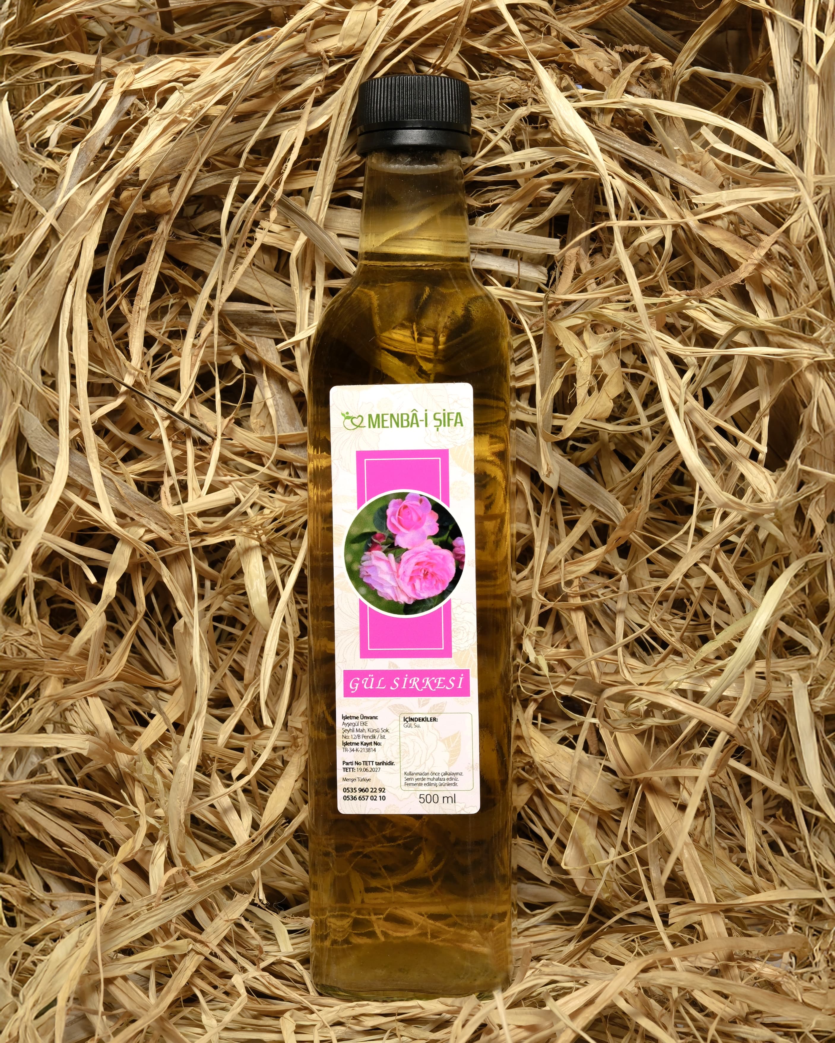 GÜL SİRKESİ (500 ml)