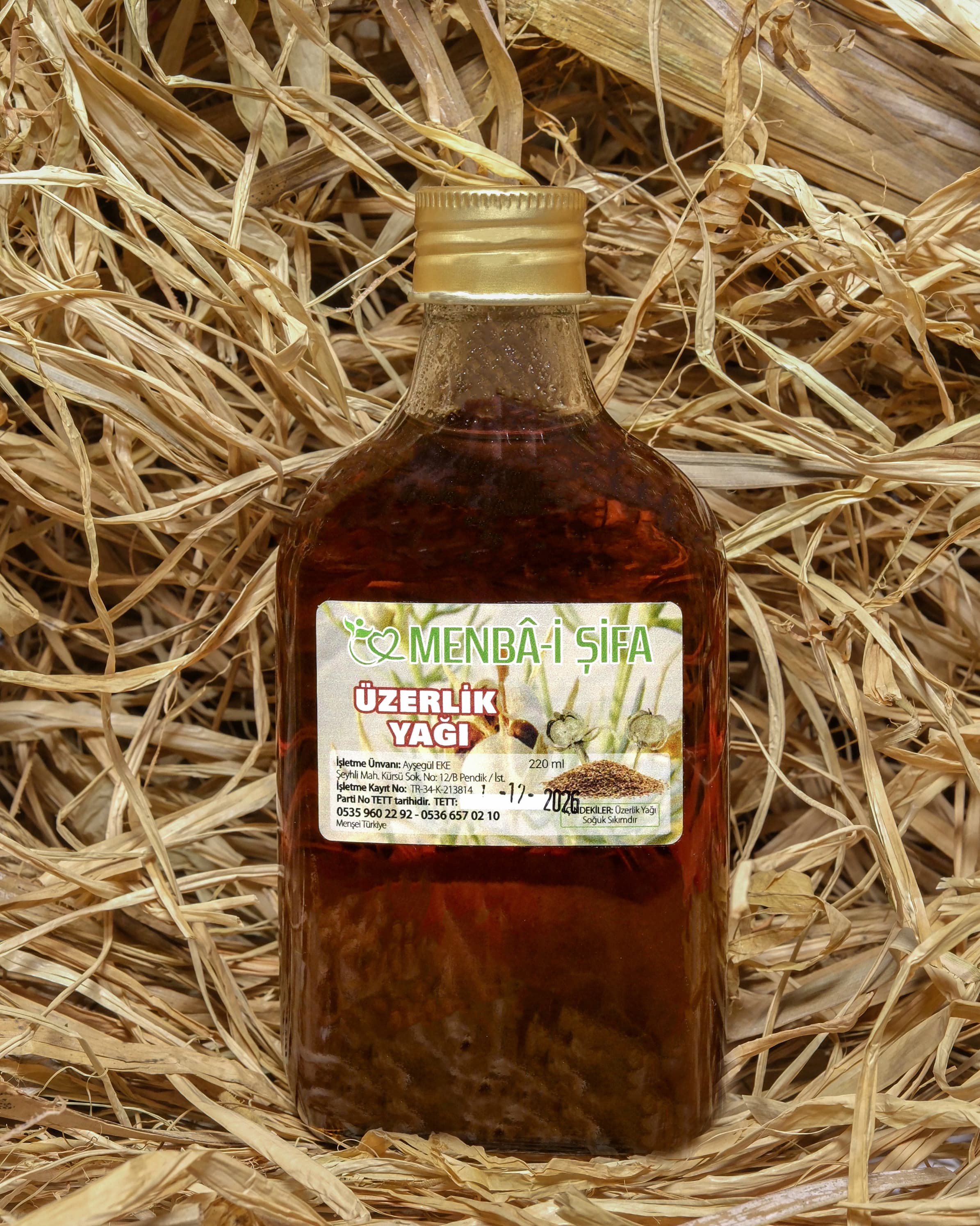 ÜZERLİK YAĞI (240 ml)
