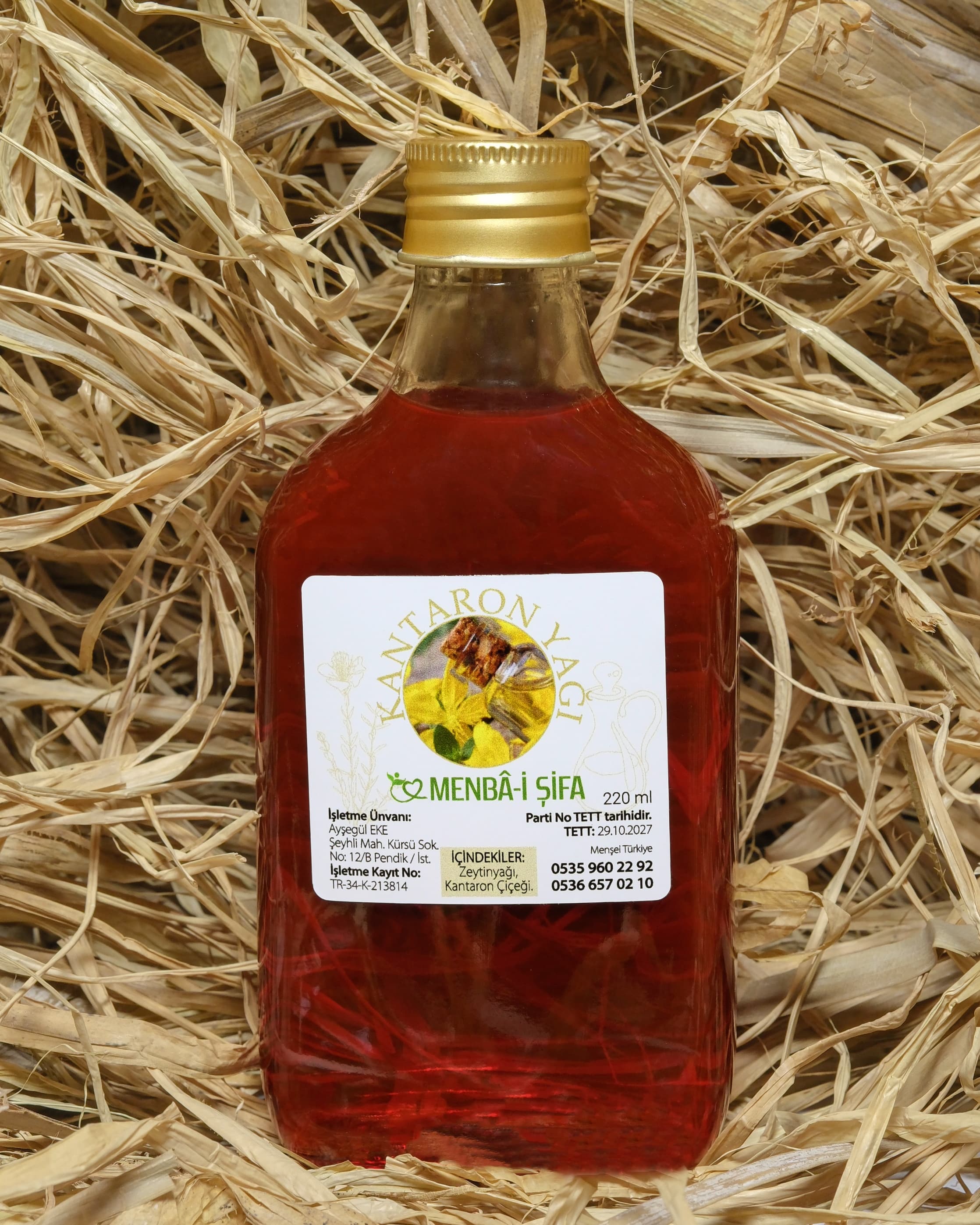 KANTARON  YAĞI (240 ml)