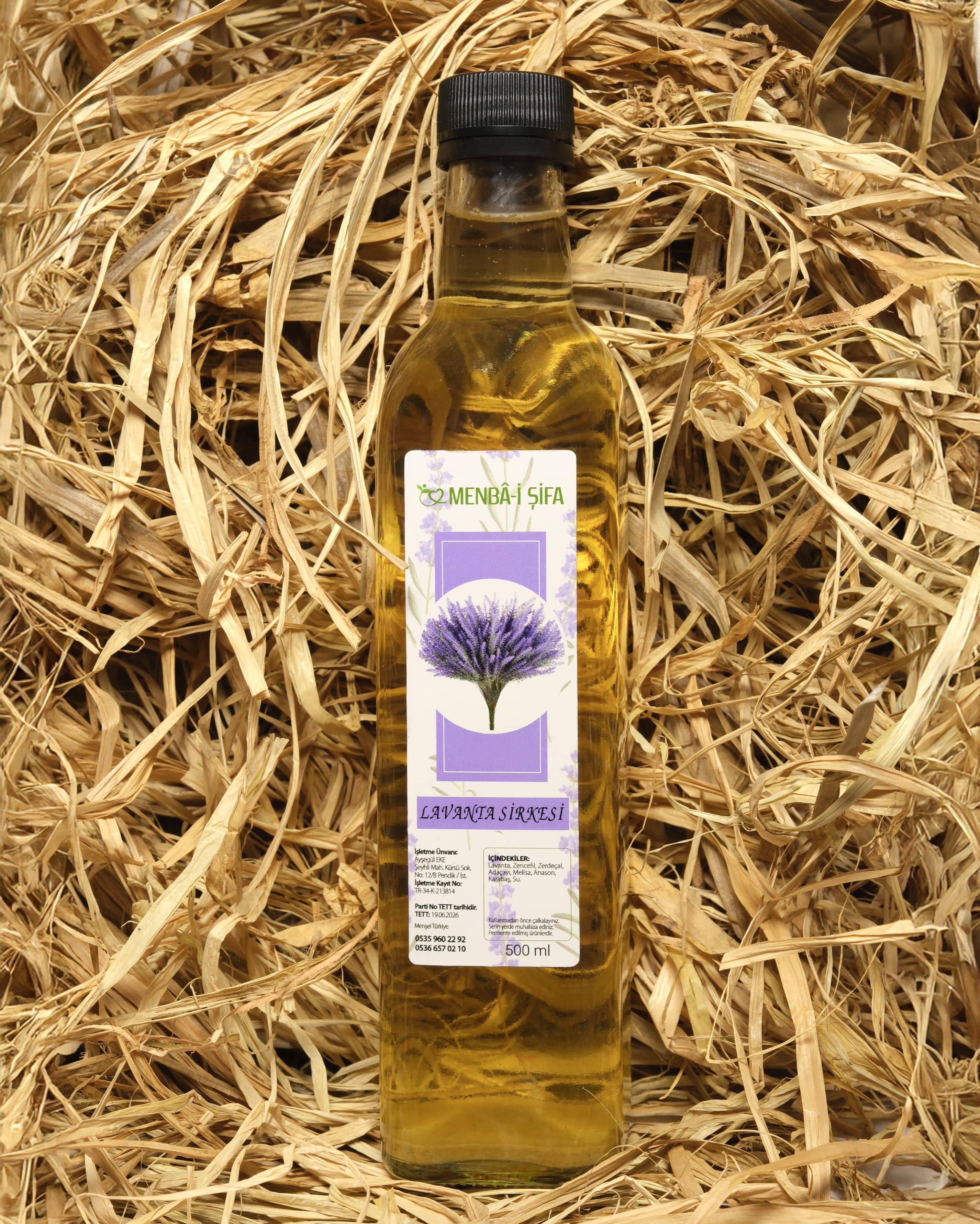 LAVANTA SİRKESİ (500 ml)