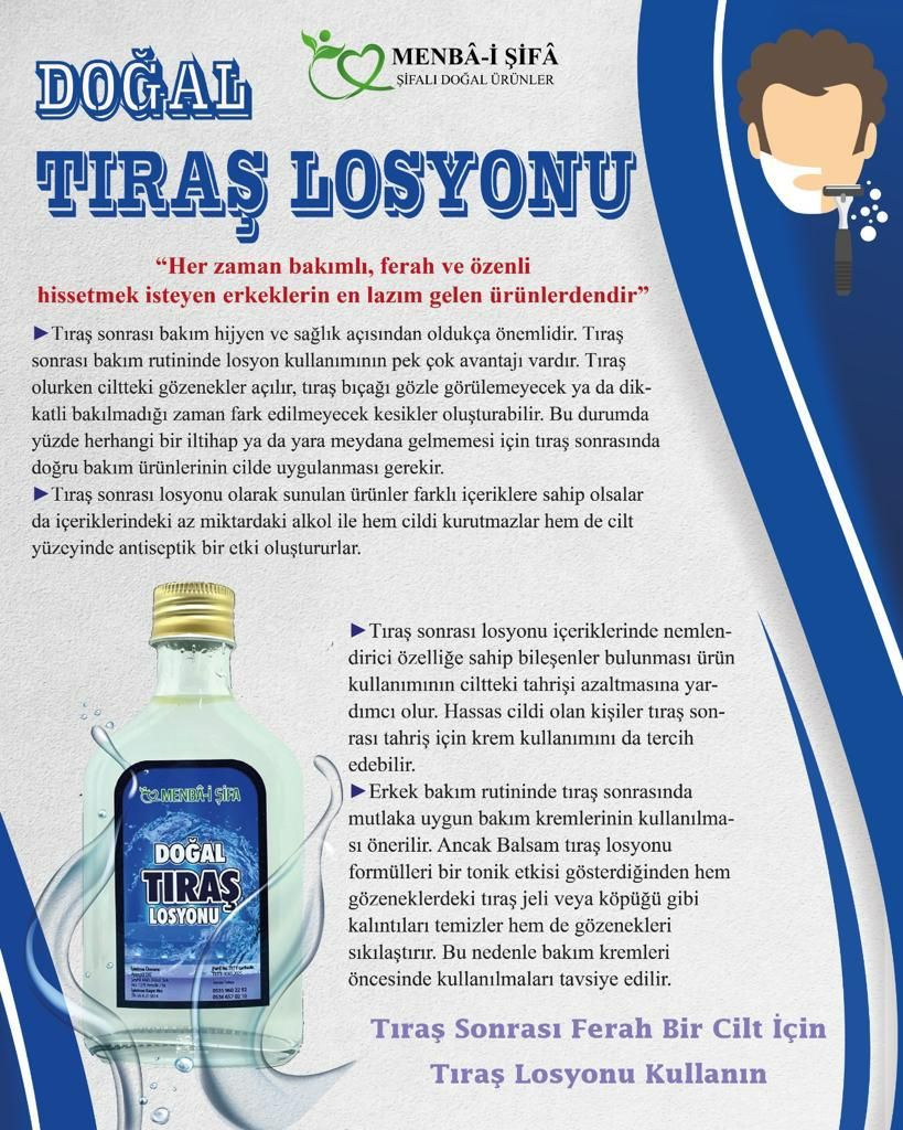 TRAŞ LOSYONU 210 ML