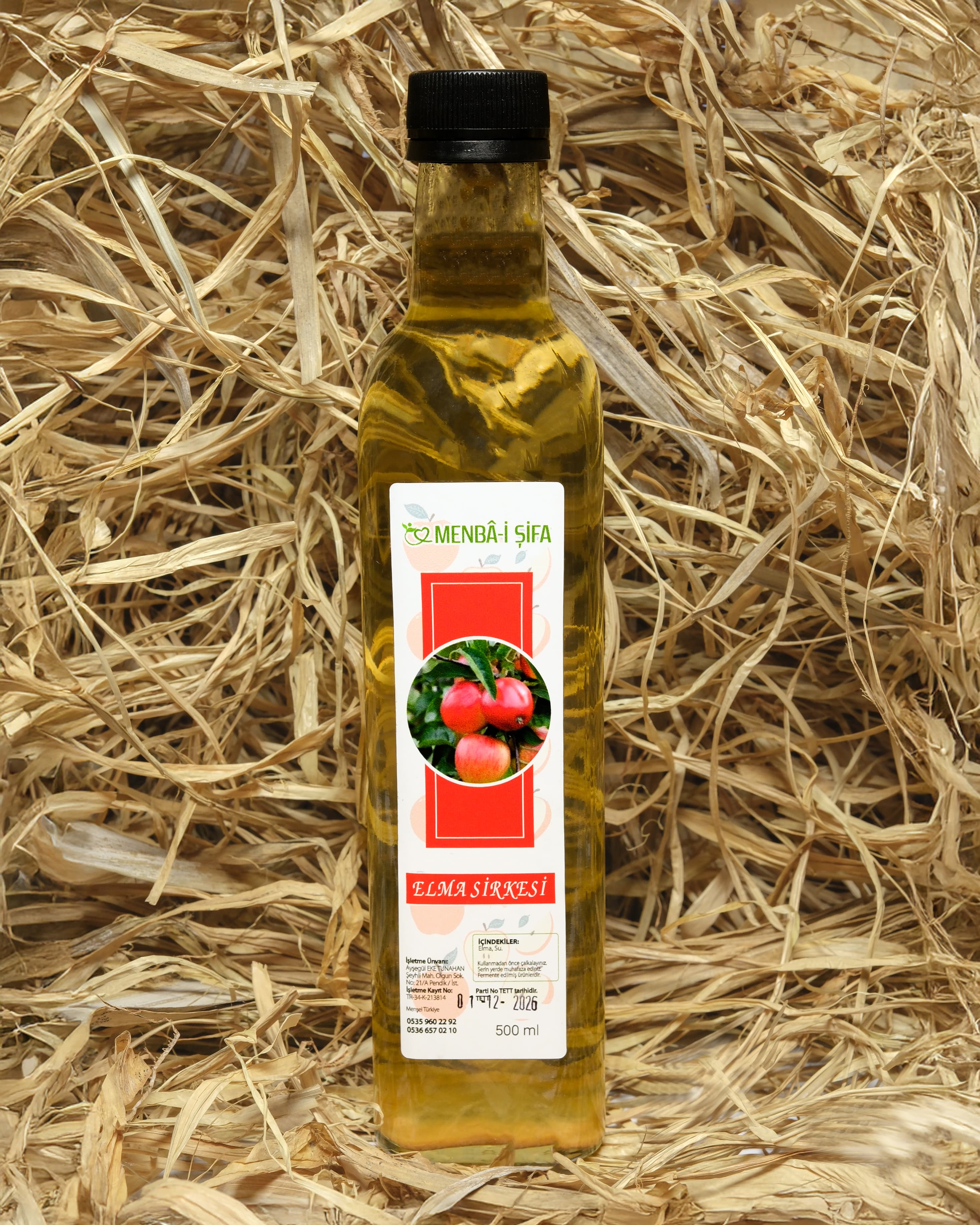 ELMA SİRKESİ (500 ml)
