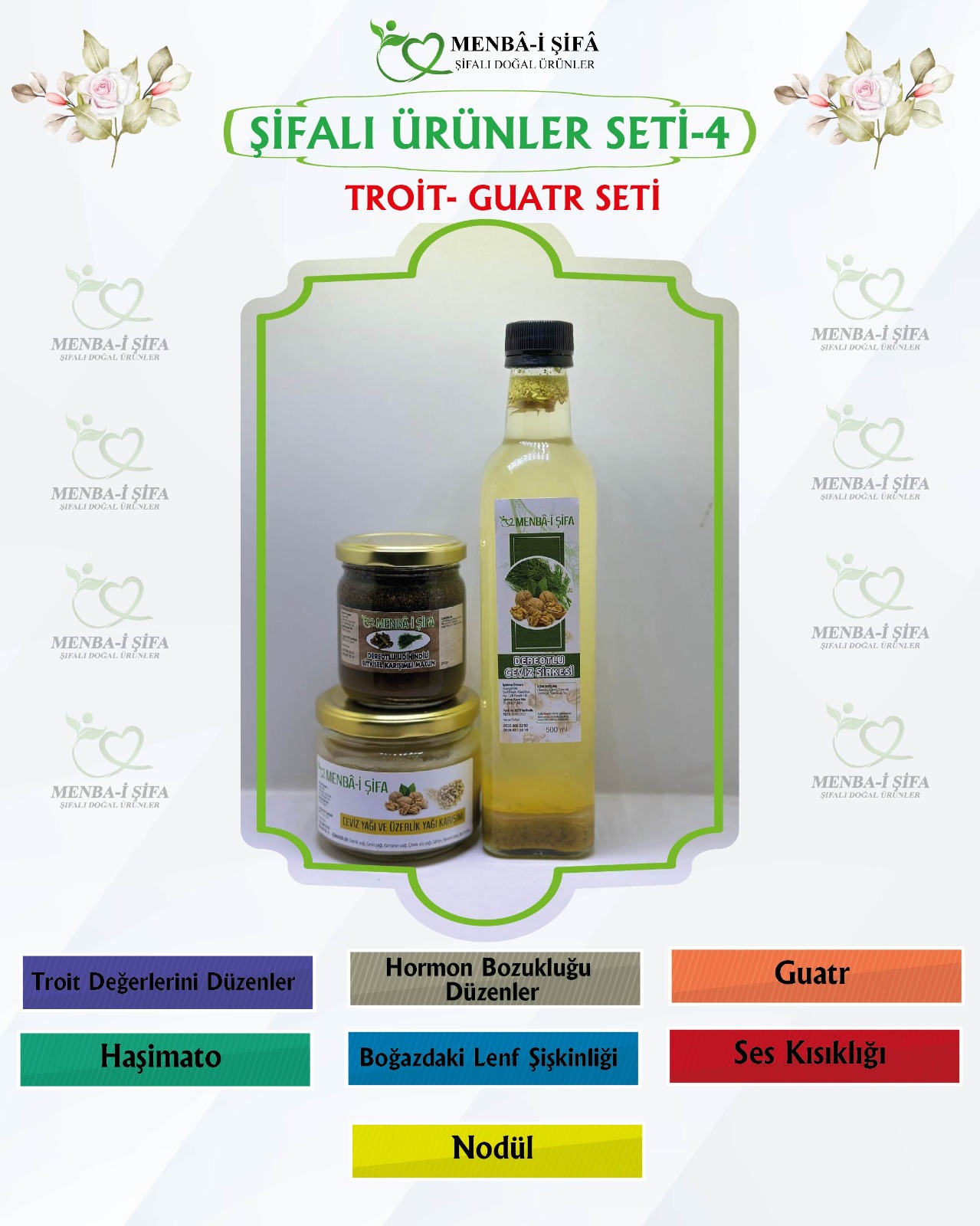 ŞİFALI ÜRÜNLER SETİ-4(TROİT-GUATR SETİ