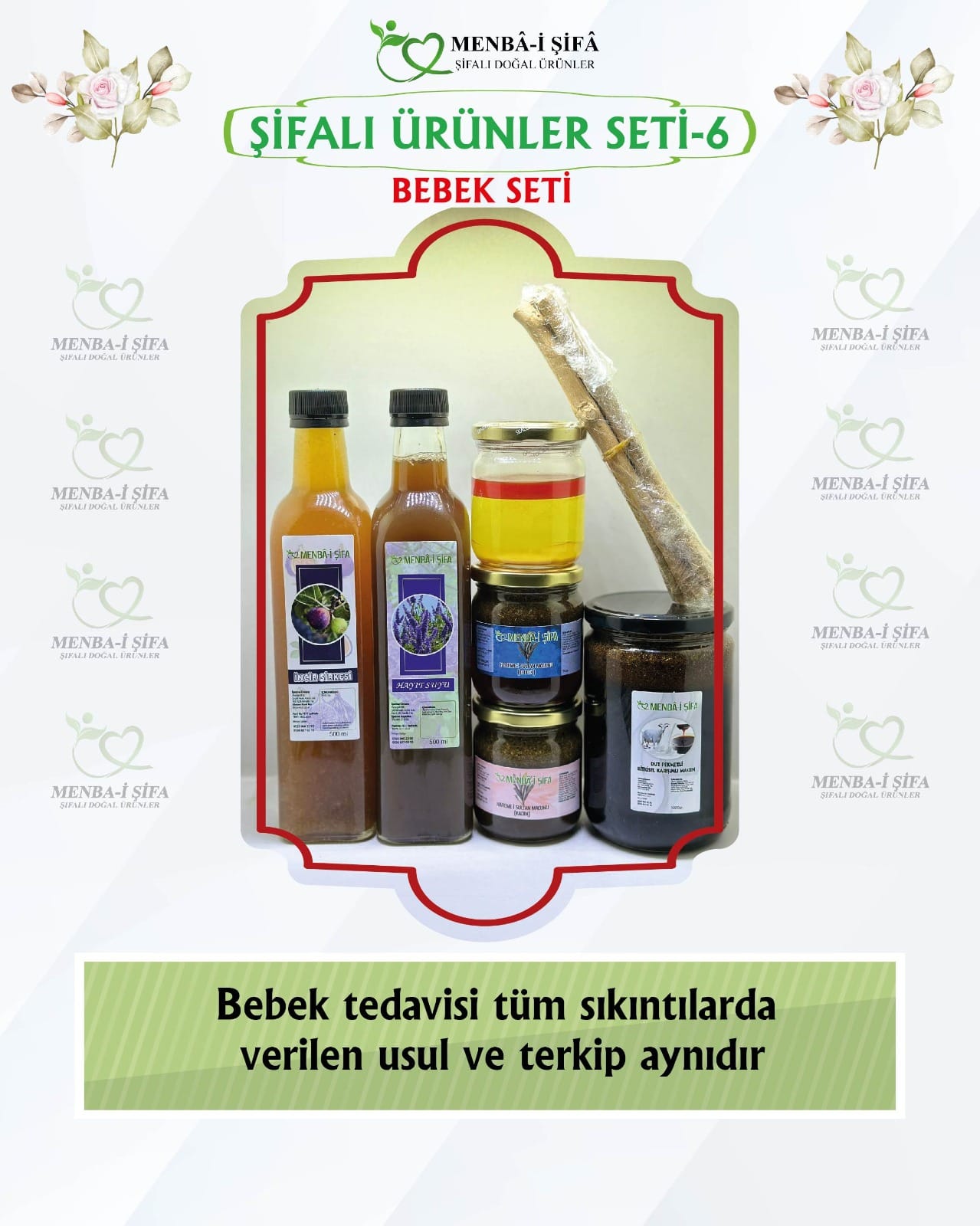 ŞİFALI ÜRÜNLER SETİ-6 (BEBEK SETİ)