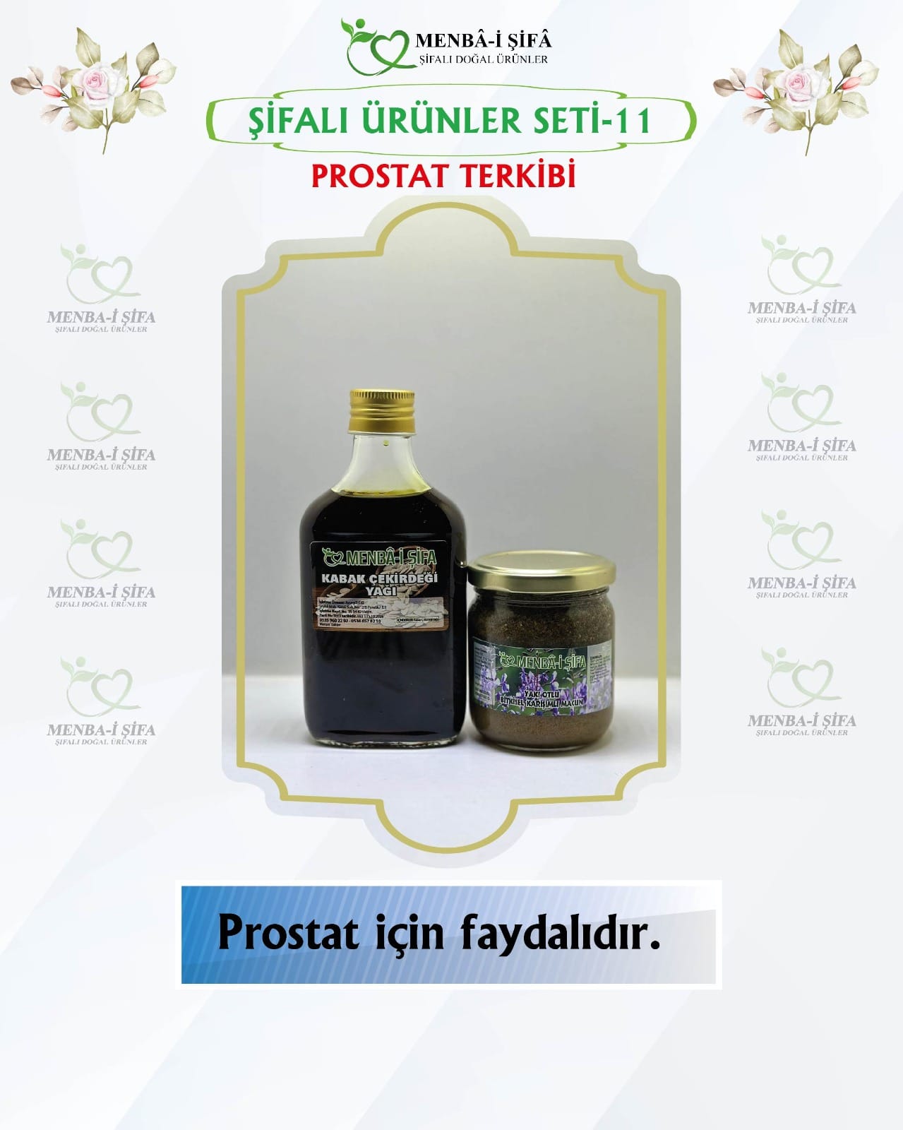 ŞİFALI ÜRÜNLER SETİ-11 (PROSTAT SETİ)