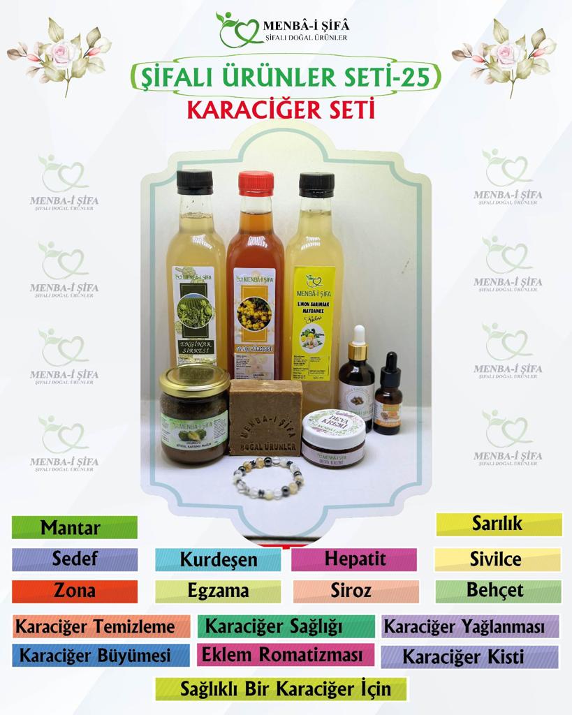 ŞİFALI ÜRÜNLER SETİ-25 (KARACİĞER SETİ)