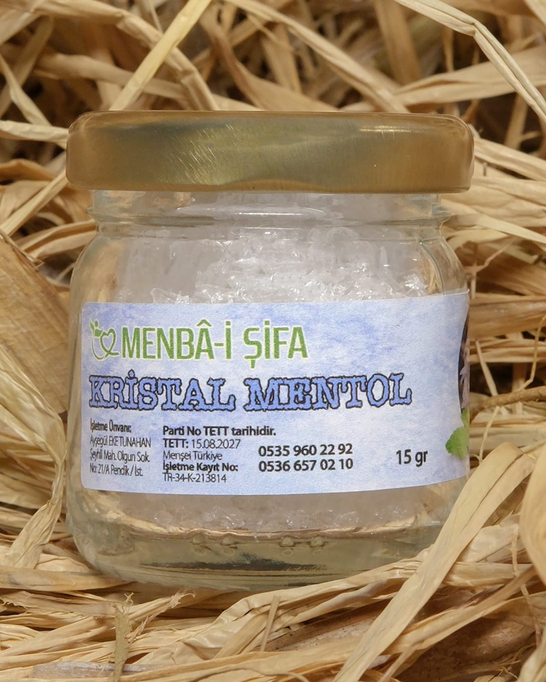KRİSTAL MENTOL(15gr)