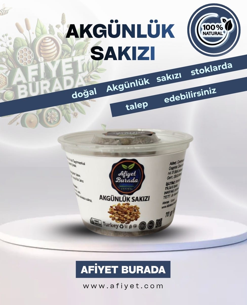 AKGÜNLÜK SAKIZI(70gr)